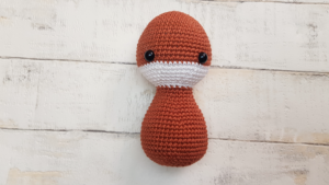 crochet head and body for fox