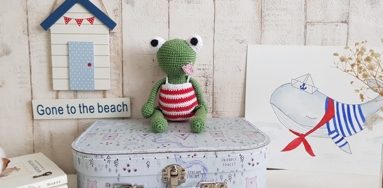 free crochet frog pattern