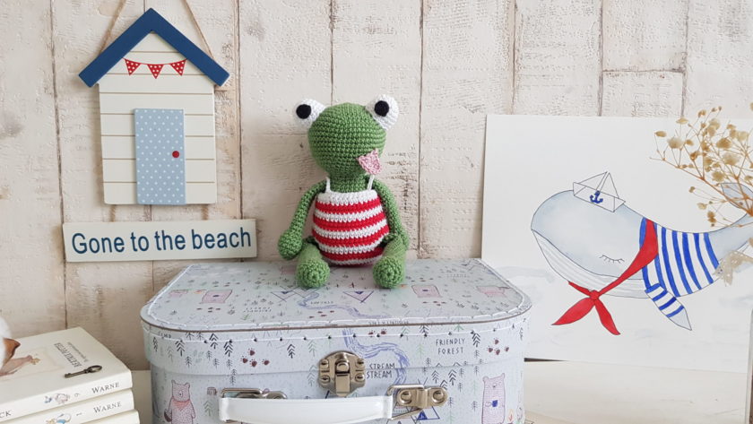 free crochet frog pattern