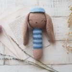 free crochet bunny rattle pattern