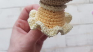 crochet mini doll