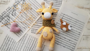 crochet giraffe free pattern