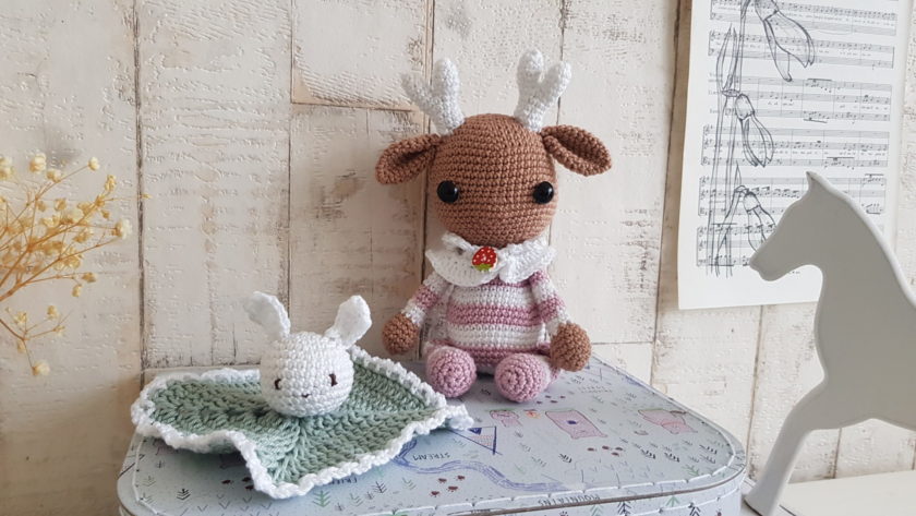 crochet deer