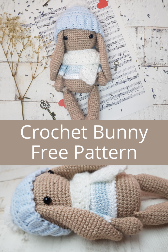 Crochet bunny, Snowball | Zita and Bunny Crochet Design