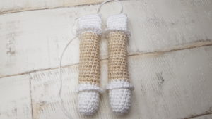 crochet doll legs