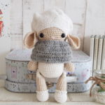 crochet lamb