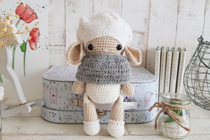 crochet lamb