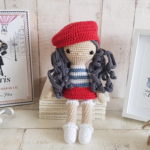 crochet french doll