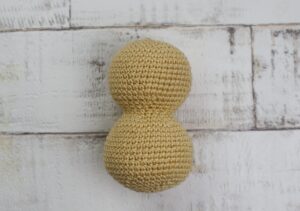 crochet chick body